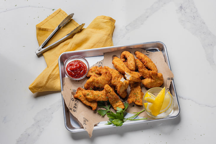 Fully Cooked Lightly Breaded Chicken Breast Strips