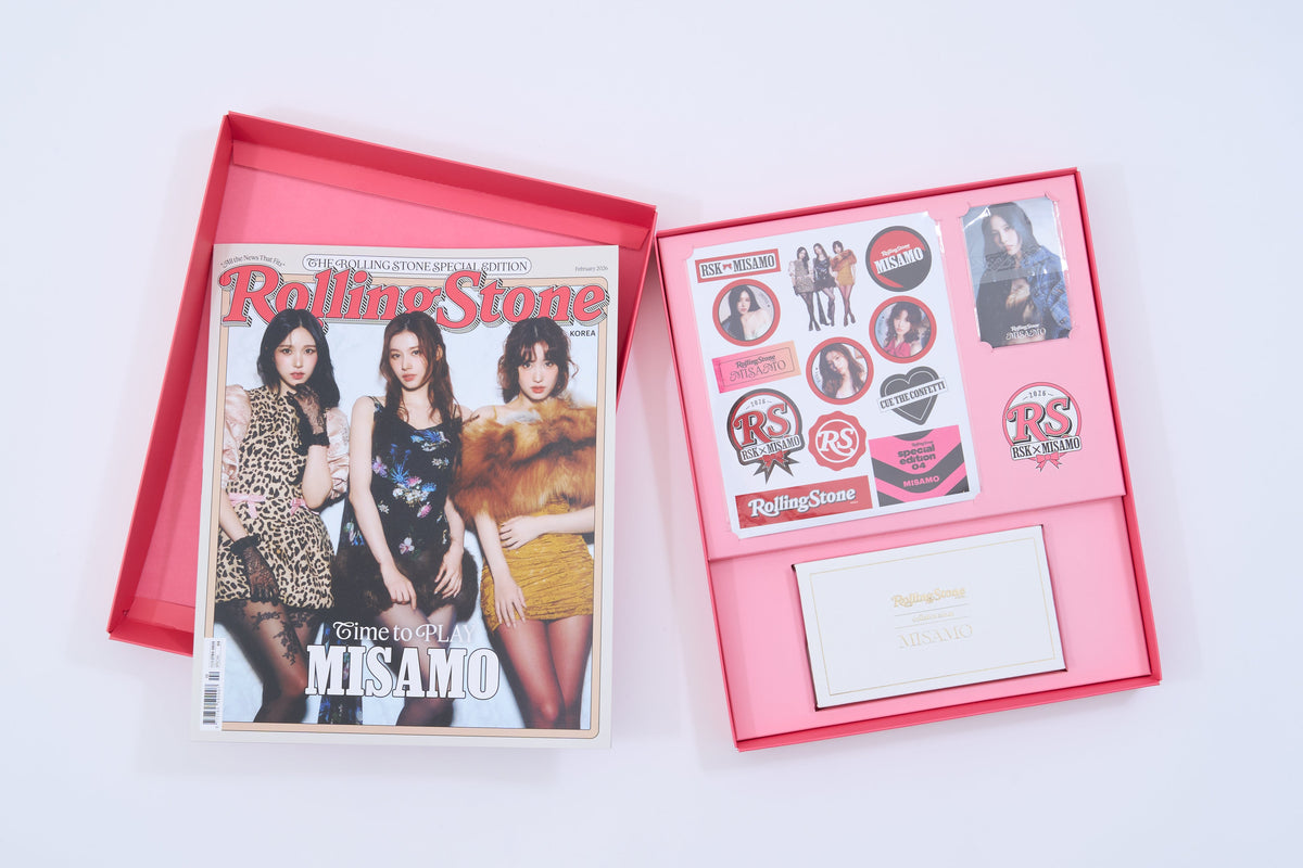 (Book - Magazine) Rolling Stone KOREA SPECIAL EDITION Issue 4  (Cover: MISAMO){Special Box Set}