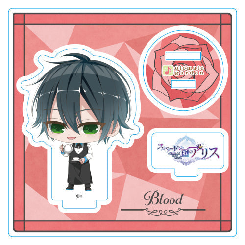 (Goods - Acrylic Stand) Otomate Garden Spade no Kuni no Alice Chibi Acrylic Stand 2024_247 Spade no Kuni no Alice Blood