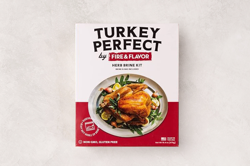 Fire & Flavor Turkey Perfect Herb Brine Kit