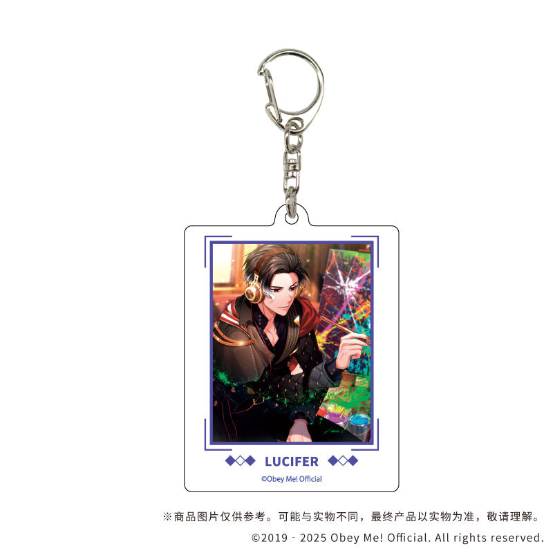 (1BOX=7)(Goods - Key Chain) Acrylic Key Chain Obey Me! 08 (7 Types Total)(Official Art)