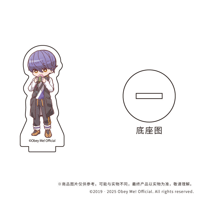 (1BOX=7)(Goods - Stand Pop) Acrylic Mini Stand Obey Me! 04 (7 Types Total)(Retro Art)