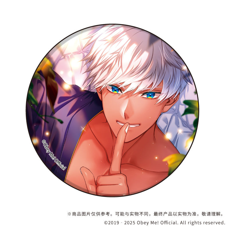 (1BOX=7)(Goods - Badge) Button Badge Obey Me! 06 (7 Types Total)(Official Art)