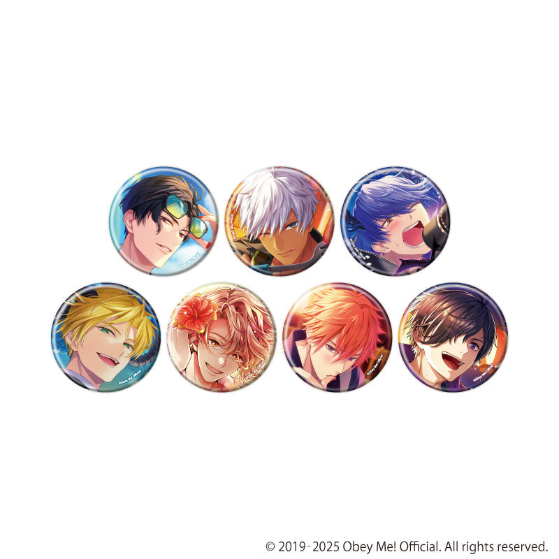 (1BOX=7)(Goods - Badge) Obey Me! Nightbringer Badge 26 (Official Art)
