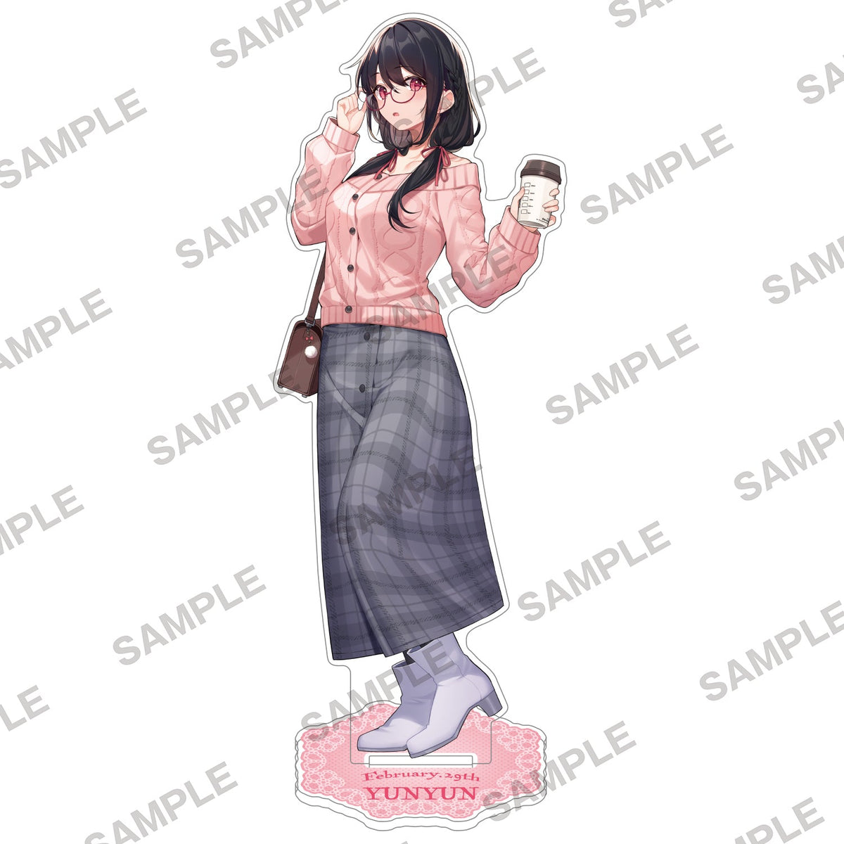 (Goods - Acrylic Stand) [Resale] KonoSuba: God’s Blessing on This Wonderful World! Birthday Celebration 2023: Newly Drawn Acrylic Stand (Yunyun)