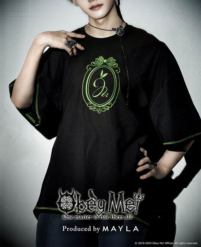 (Goods - Shirt) Obey Me! ICONIQUE RIBBON-T [Satan]