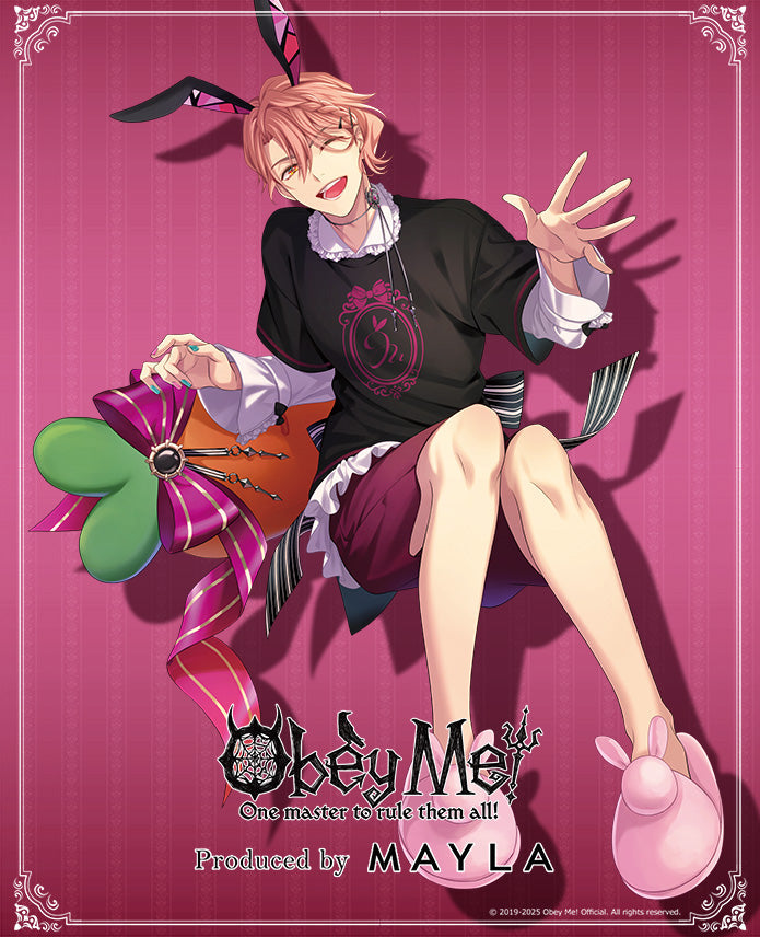 (Goods - Shirt) Obey Me! ICONIQUE RIBBON-T [Asmodeus]