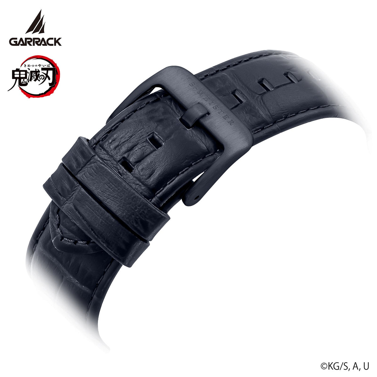(Goods - Timepiece) Demon Slayer: Kimetsu no Yaiba Anime S-MEISTER Collaboration Mechanical Watch - Tanjiro Kamado Model 2