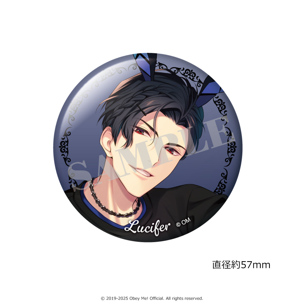 (Goods - Badge) Obey Me! ICONIQUE TRADING BUTTON BADGE ~COMPLETE SET~
