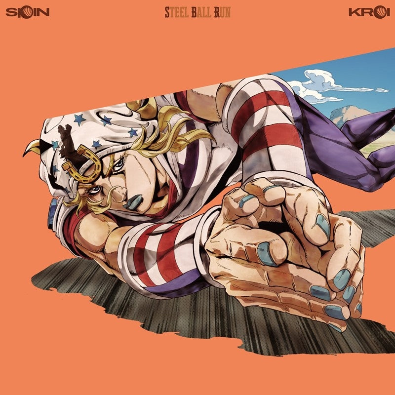 [a](Music) Steel Ball Run: JoJo's Bizarre Adventure Web Series OP: SPIN by Kroi [CD + Blu-ray]